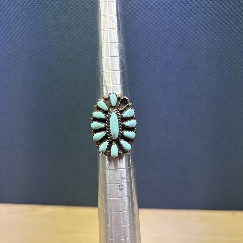 Turquoise Silver Women's Ring